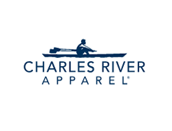 Logo for Charles River Apparel.