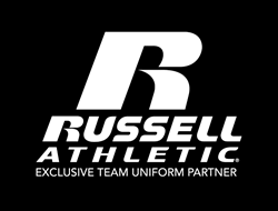 Logo for Russell Athletics.