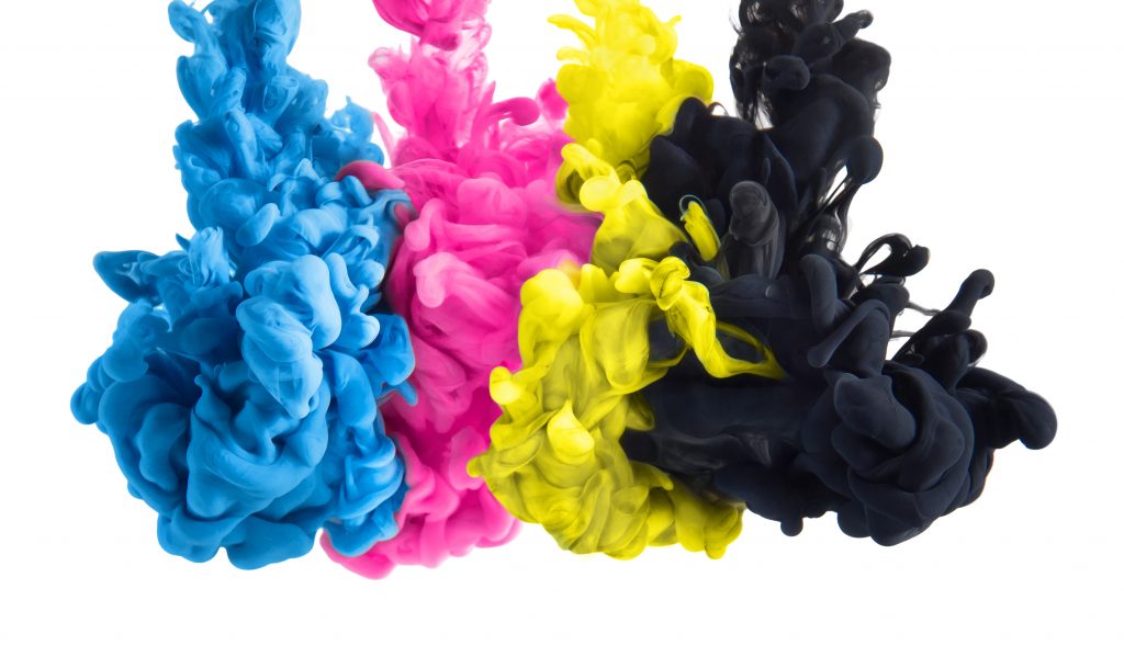 Ink is fused into fabric during the full dye sublimation process.